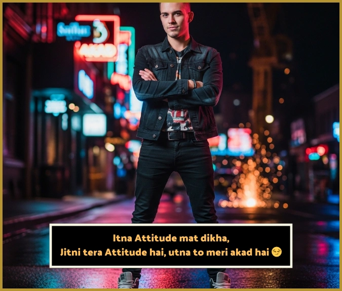 Attitude Shayari in English Hindi