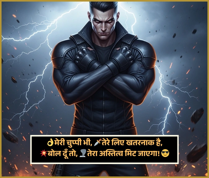 Attitude Shayari😎😎😎 Boy