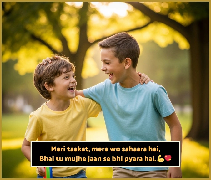 Bhai Ke Liye Shayari English