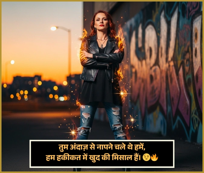 Female Attitude Shayari Female Attitude Shayari