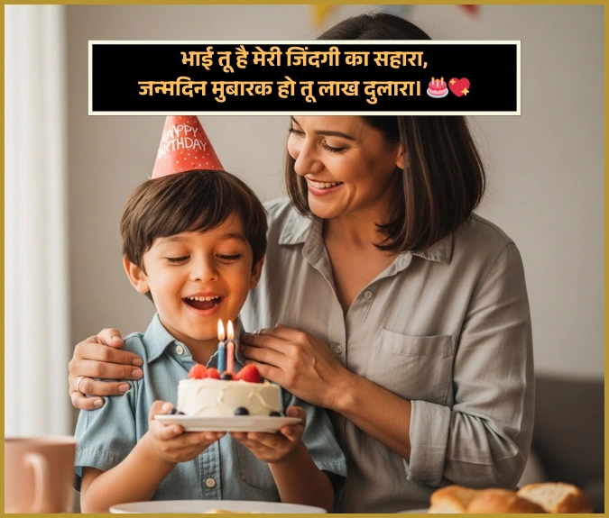 Happy Birthday Bhai Ke Liye Shayari