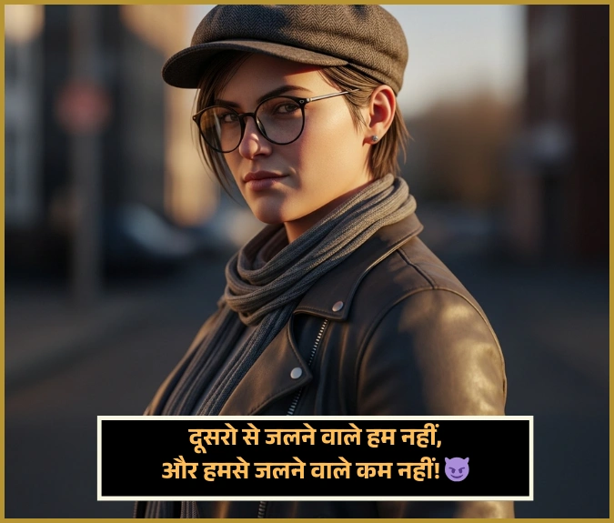 Killer Attitude Shayari for Girls