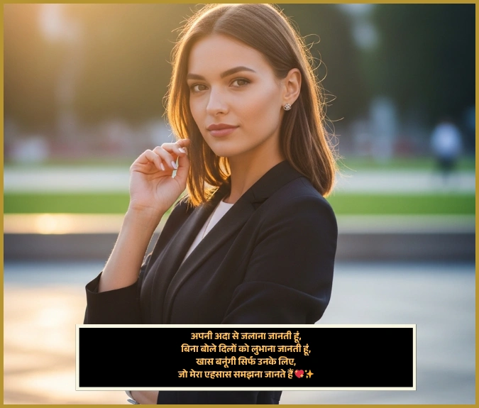 Ladkiya Gali Gali Attitude Shayari for Girls