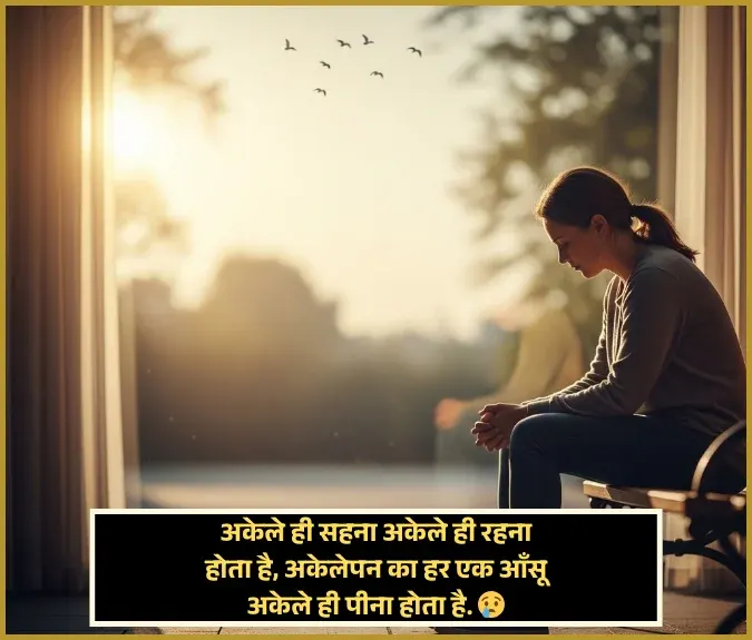 Alone Shayari