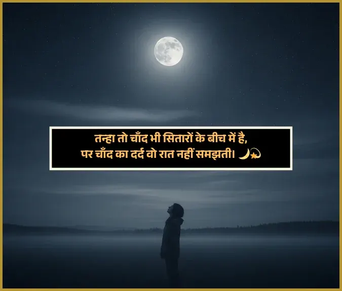 Chand Shayari for Girl