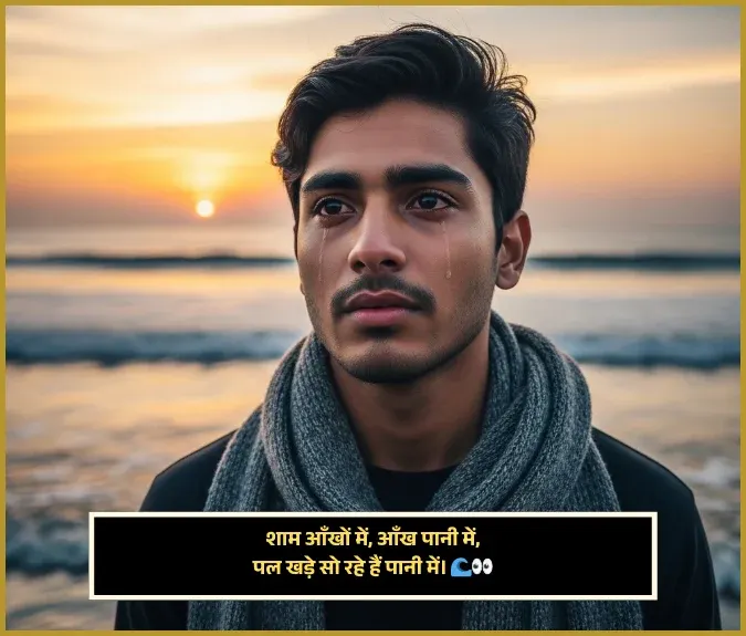 Good Evening Shayari Image