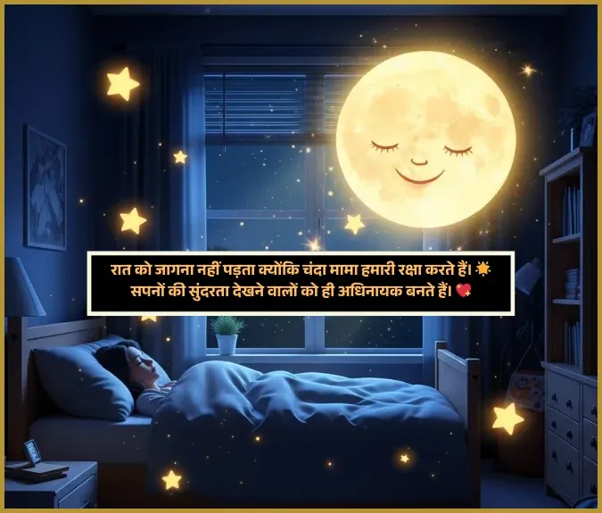 Good Night Shayari Hindi