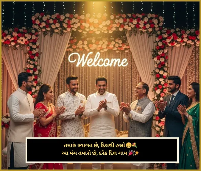 Guest Welcome Shayari in Gujarati Guest Welcome Shayari in Gujarati