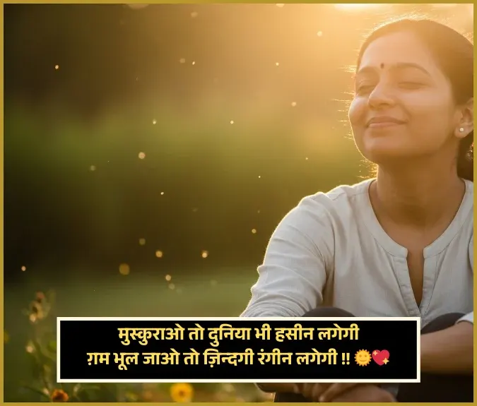 Happy Life Smile Shayari