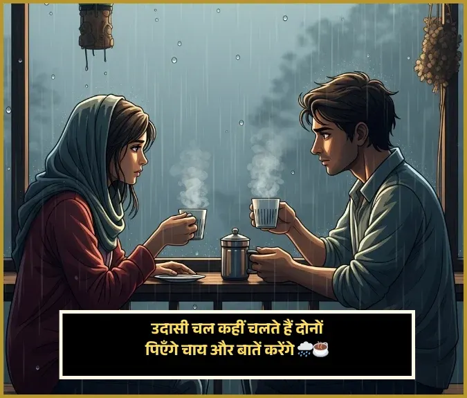 Barish Aur Chai Shayari