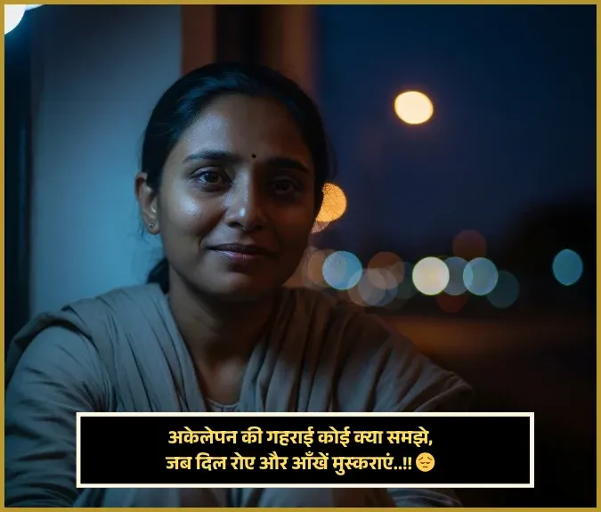 Akelapan Shayari in Hindi Akelapan Shayari in Hindi