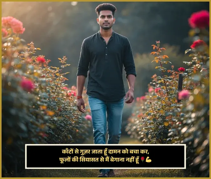 Flower Shayari on Life