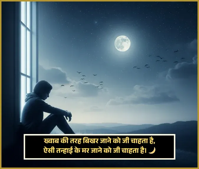 Painful Zindagi Alone Shayari
