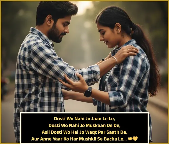 Sachi Dosti Shayari in English 2 Line Sachi Dosti Shayari in English 2 Line
