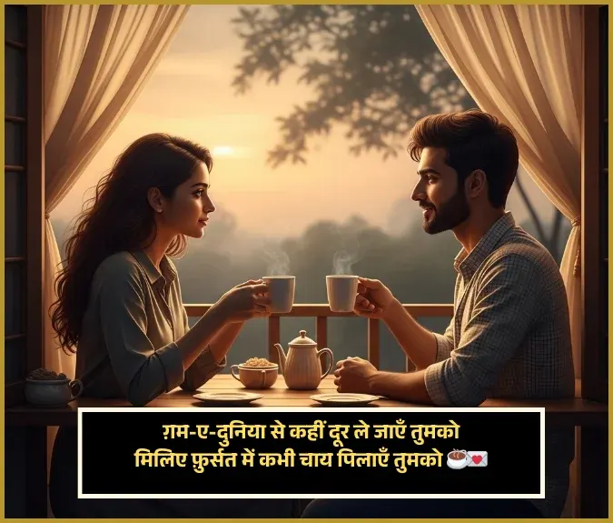 Sham Ki Chai Shayari