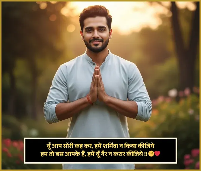 Sorry Shayari 2 Lines Sorry Shayari 2 Lines