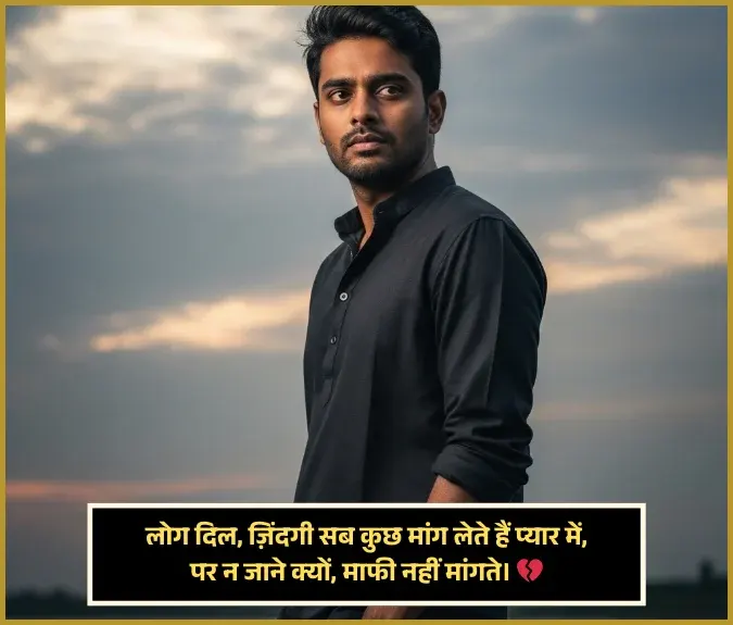 Sorry Shayari in Hindi Sorry Shayari in Hindi