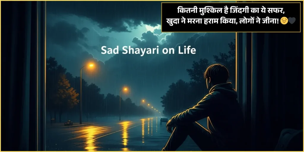 Sad Shayari on Life