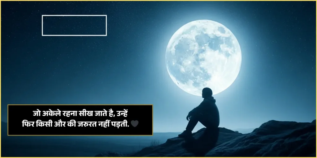 Alone Shayari